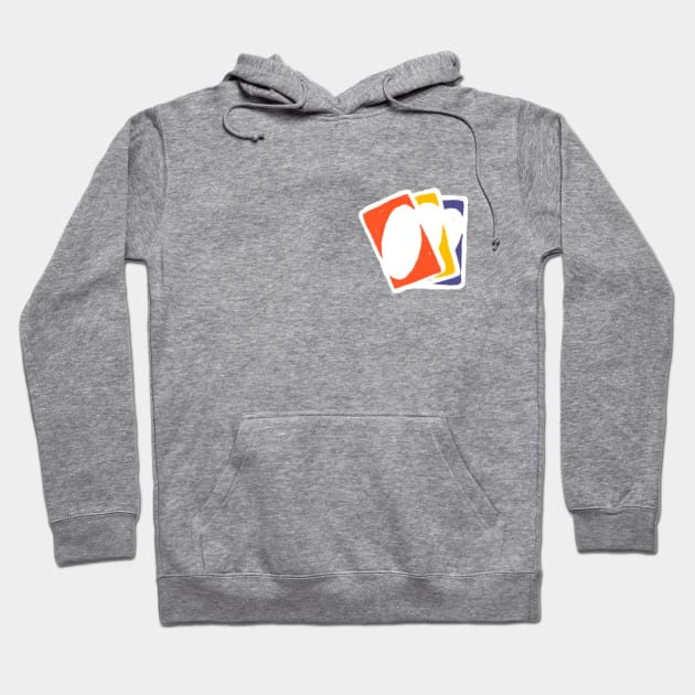 Uno Cards Hoodie by BottlesOfBooks